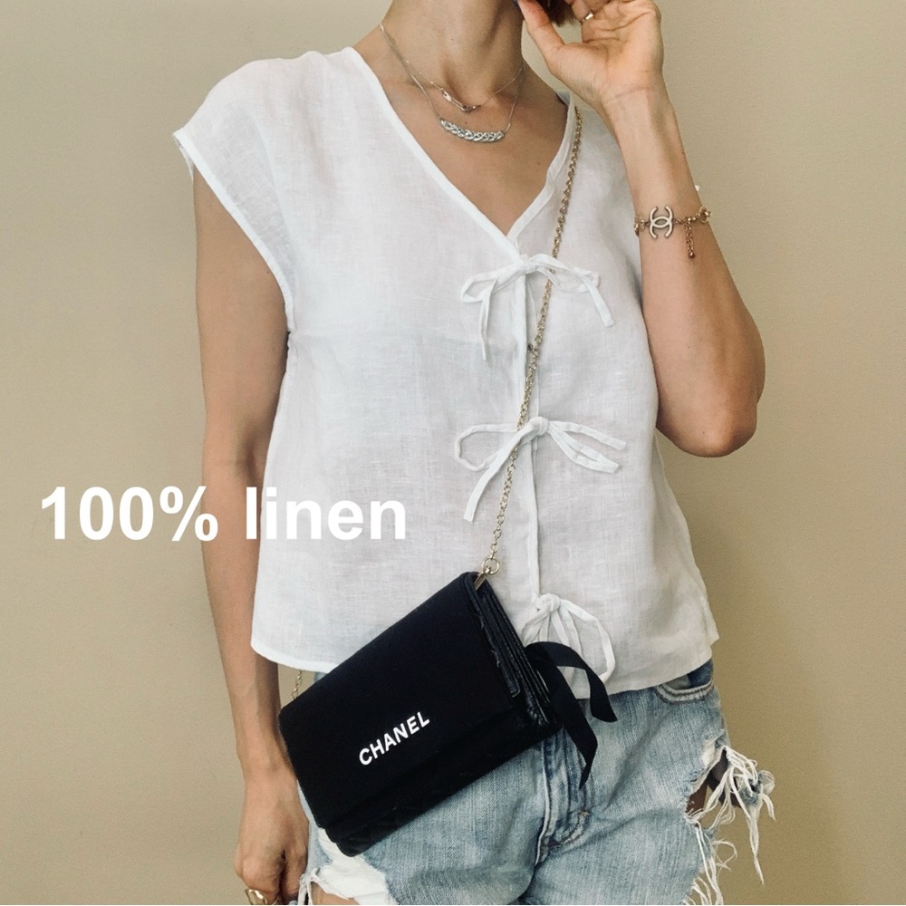 Brand New 100% linen cynthia rowley